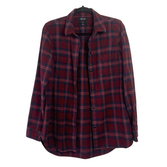 Madewell Tops - Madewell Plaid Classic Fit Flannel